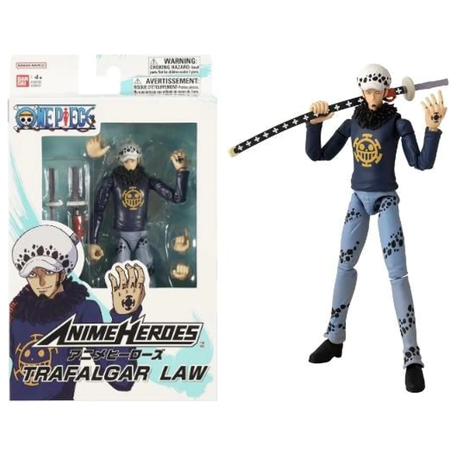 One Piece Trafalgar Law figura Anime Heroes 17cm fotografija proizvoda