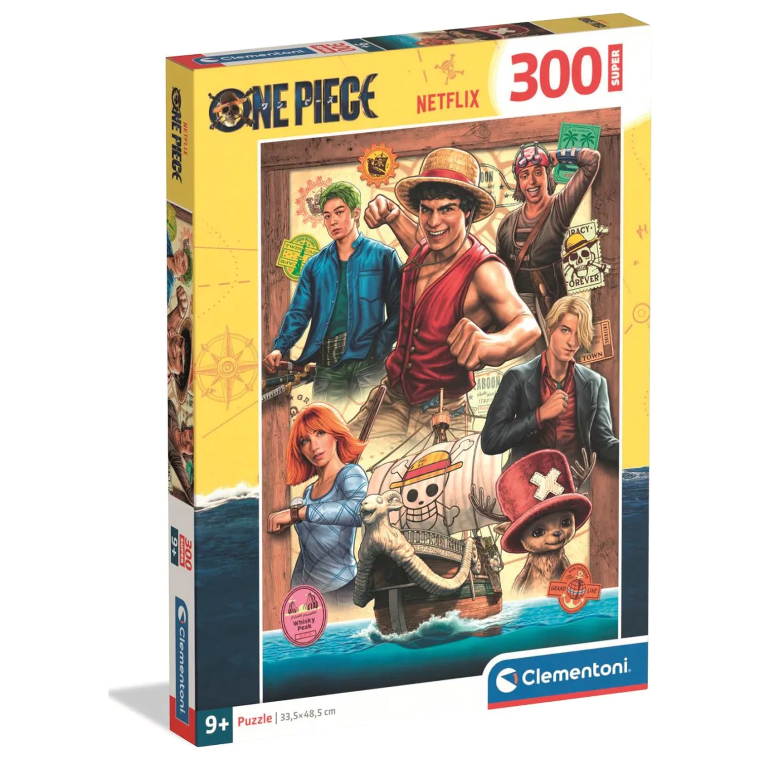 One Piece Treasure Hunt puzzle od 300 komada fotografija proizvoda