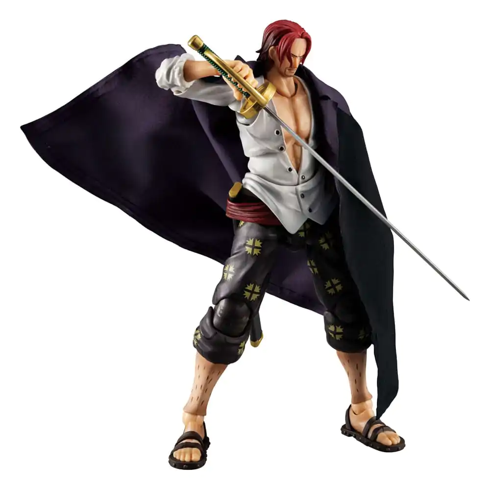 One Piece Variable Action Heroes akcijska figura Red-haired Shanks Ver. 1.5 17 cm fotografija proizvoda