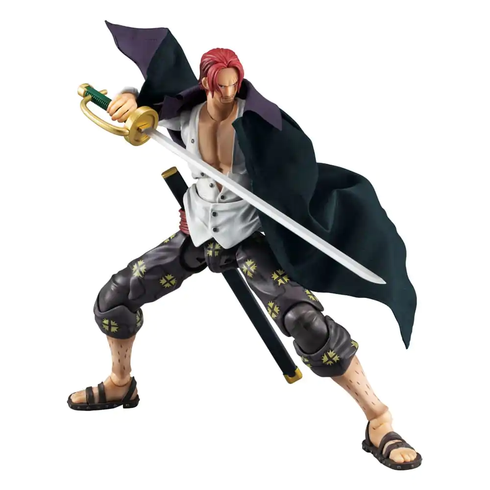 One Piece Variable Action Heroes akcijska figura Red-haired Shanks Ver. 1.5 17 cm fotografija proizvoda