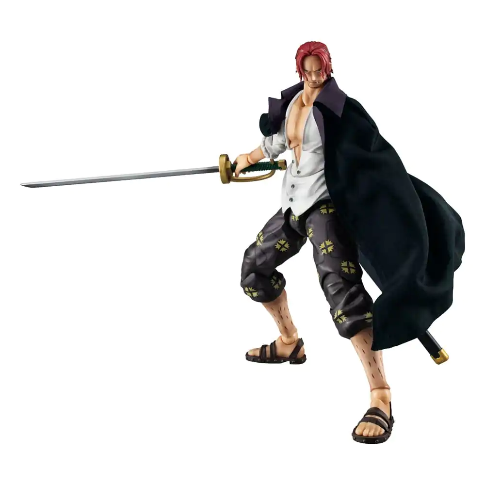 One Piece Variable Action Heroes akcijska figura Red-haired Shanks Ver. 1.5 17 cm fotografija proizvoda