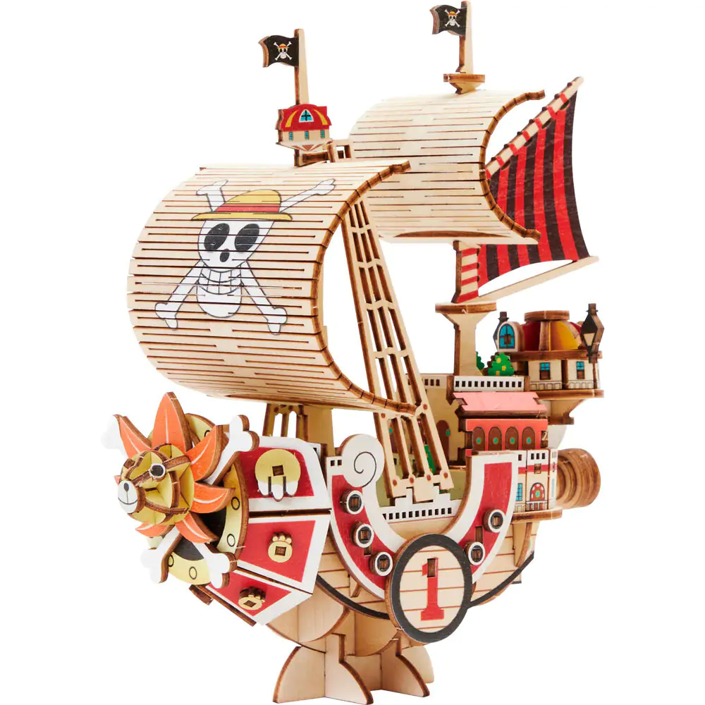 One Piece Wa-Gu-Mi Thousand Sunny Set za sastavljanje 135 komada fotografija proizvoda