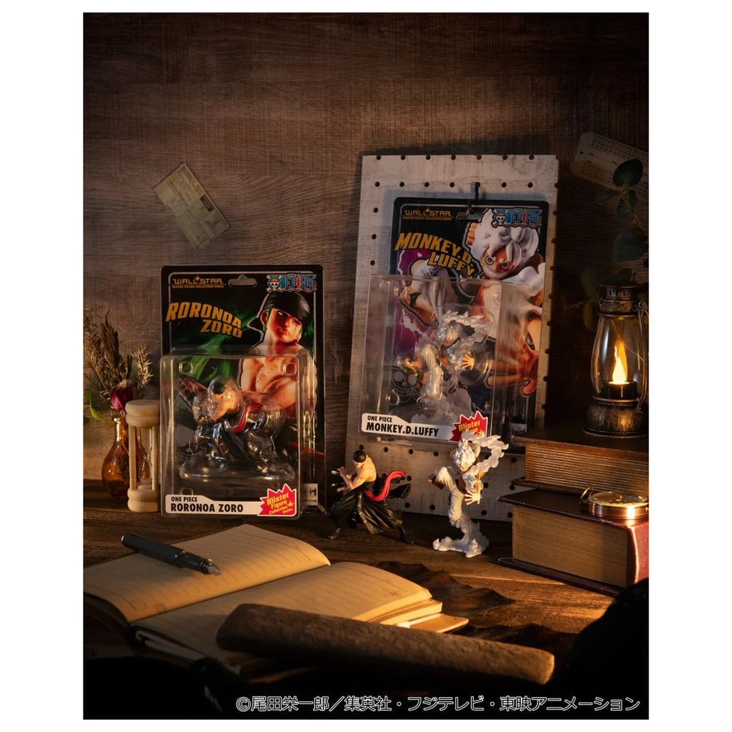 One Piece Wallstar PVC figurice pakiranje od 2 komada Monkey D. Luffy Gear Fifth & Roronoa Zoro (s darom) 10 cm fotografija proizvoda