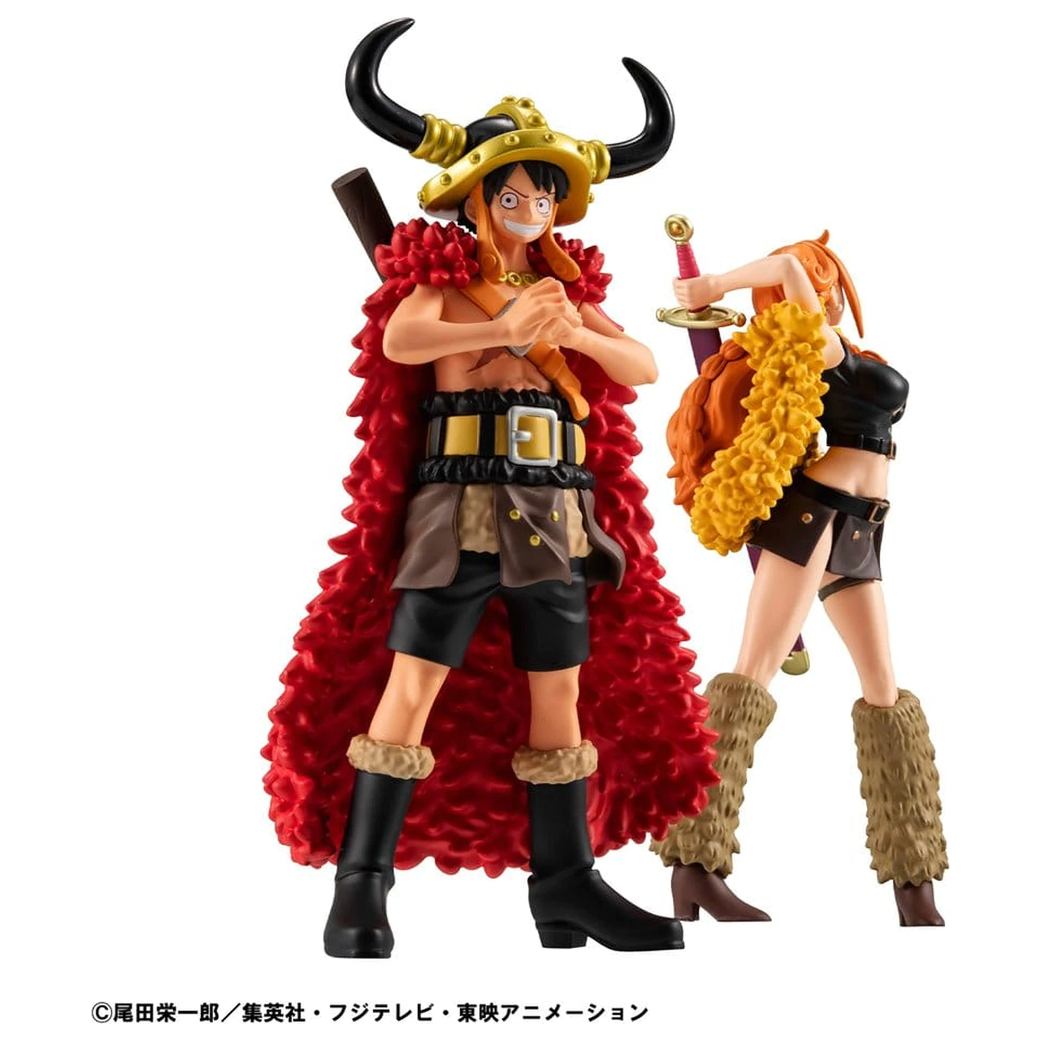 One Piece Wallstar PVC figura Monkey D. Luffy Elbaph Arc 11 cm fotografija proizvoda