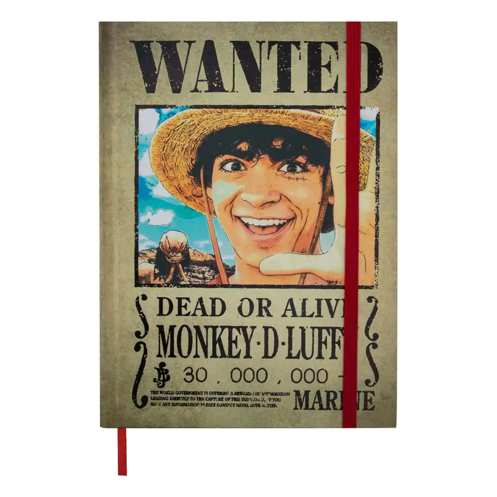 One Piece Bilježnica Wanted Posters fotografija proizvoda