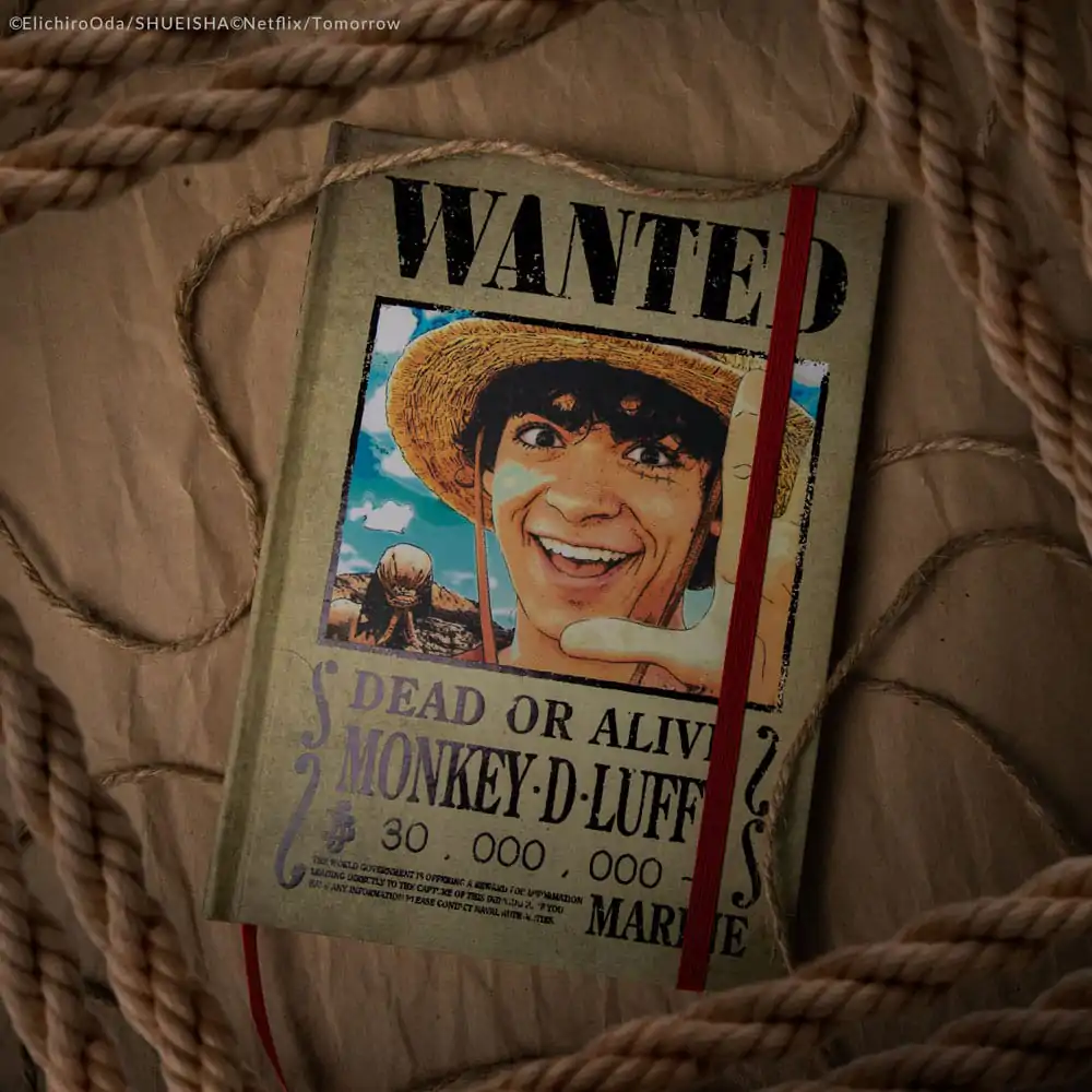 One Piece Bilježnica Wanted Posters fotografija proizvoda