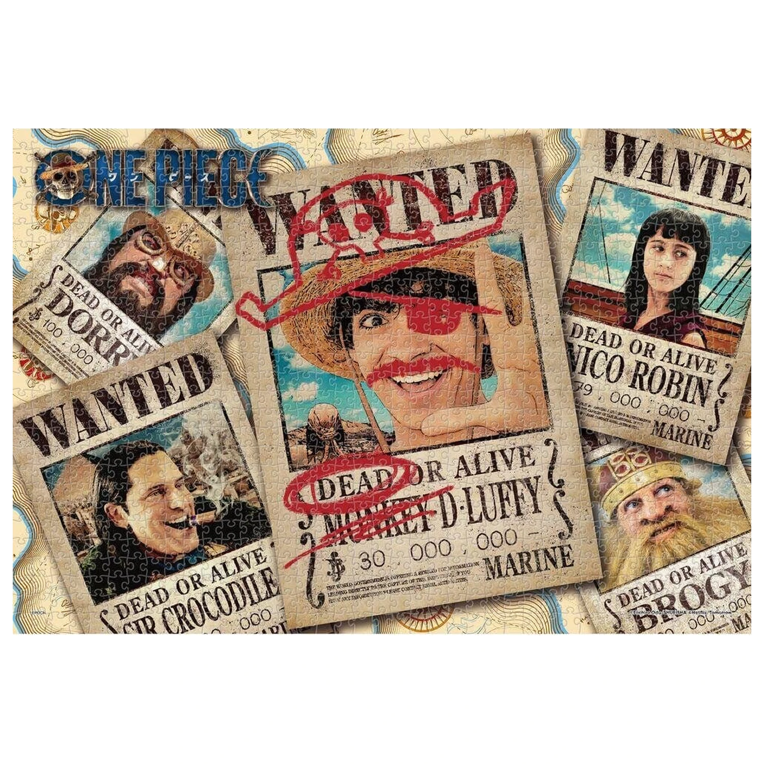 One Piece slagalica od 1000 dijelova Wanted fotografija proizvoda