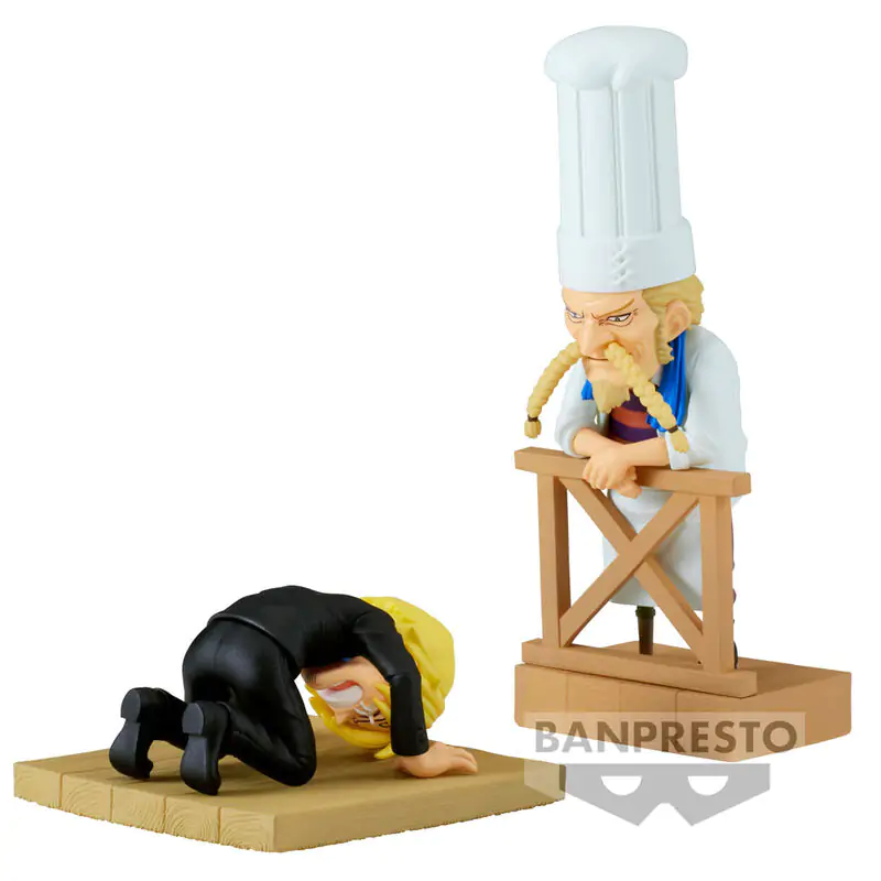 One Piece WCF Log Series Sanji & Zeff 2 world collectable figura 8 cm fotografija proizvoda