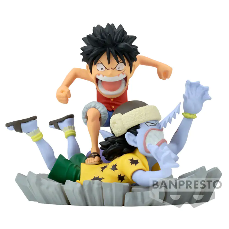 One Piece WCF Log Stories Luffy vs Arlong figura 7 cm fotografija proizvoda