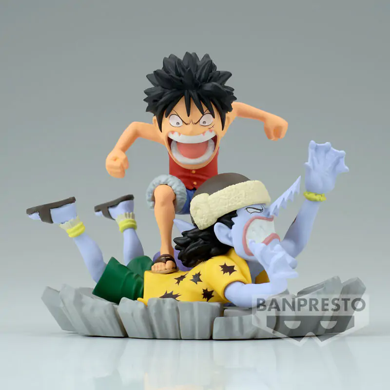 One Piece WCF Log Stories Luffy vs Arlong figura 7 cm fotografija proizvoda