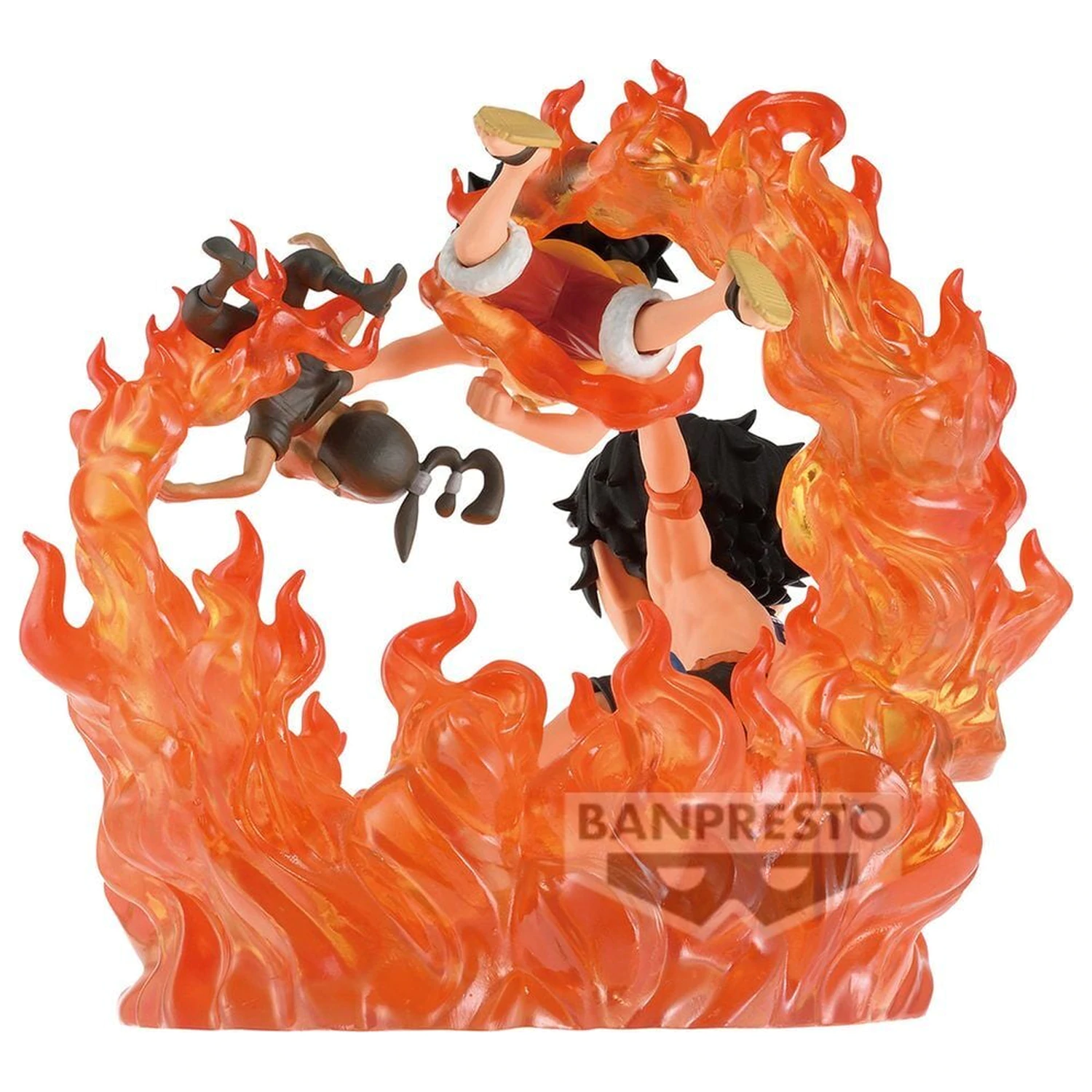 One Piece WCF Log Stories Marineford Portgas D Ace & Monkey D Luffy figura 10 cm fotografija proizvoda