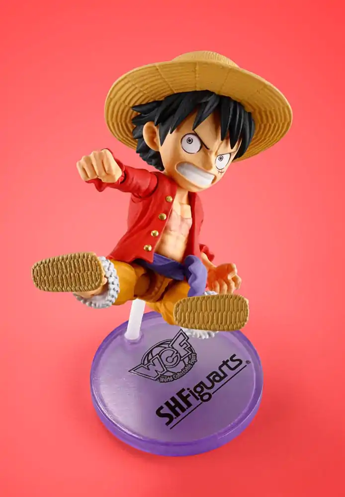 One Piece World Collactable Figures x S.H. Figuarts akcijska figura Monkey D. Luffey 8 cm fotografija proizvoda