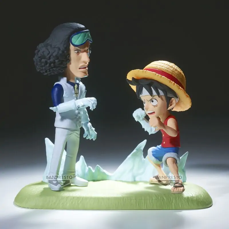 One Piece World Collectable Figure Log Stories Monkey D. Luffy vs Kuzan 9 cm Figurica za sakupljanje fotografija proizvoda