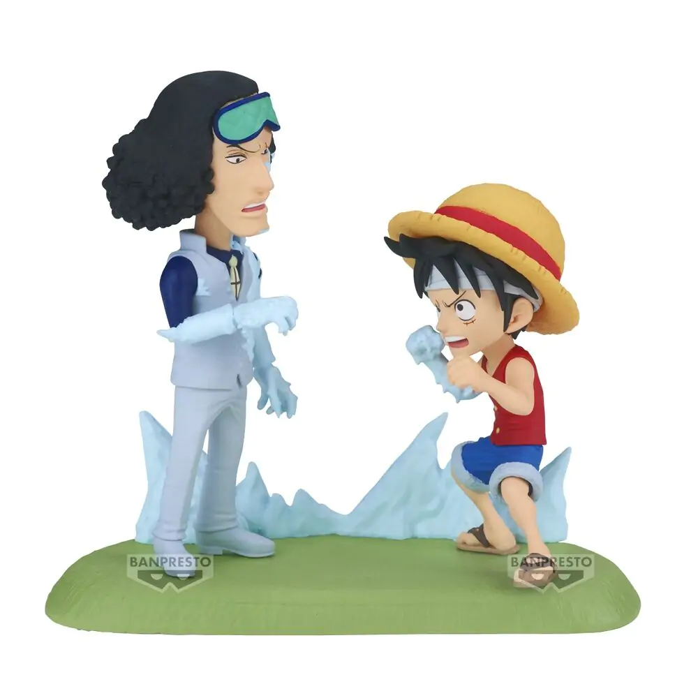 One Piece World Collectable Figure Log Stories Monkey D. Luffy vs Kuzan 9 cm Figurica za sakupljanje fotografija proizvoda