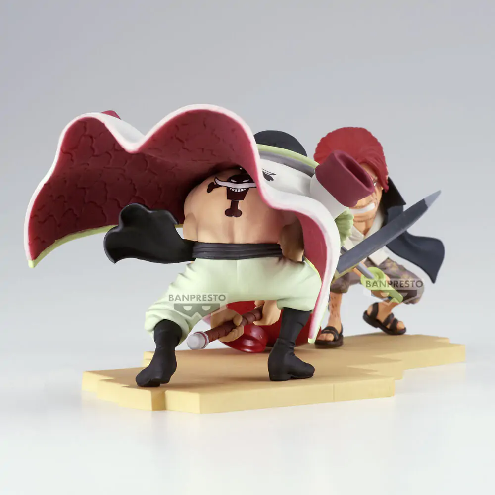 One Piece World Collectable Log Stories Edward Newgate protiv Shanks figurica 13 cm fotografija proizvoda