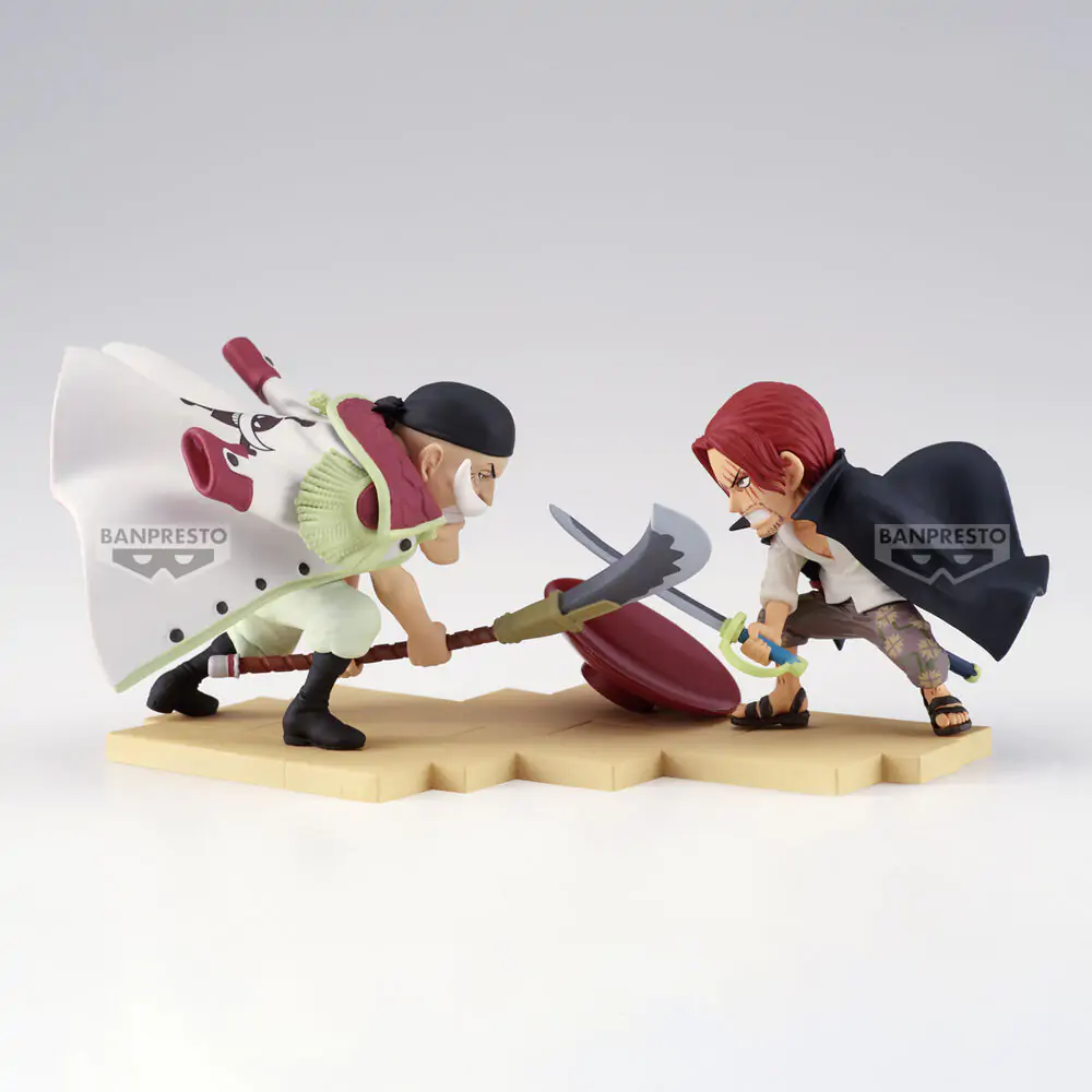 One Piece World Collectable Log Stories Edward Newgate protiv Shanks figurica 13 cm fotografija proizvoda