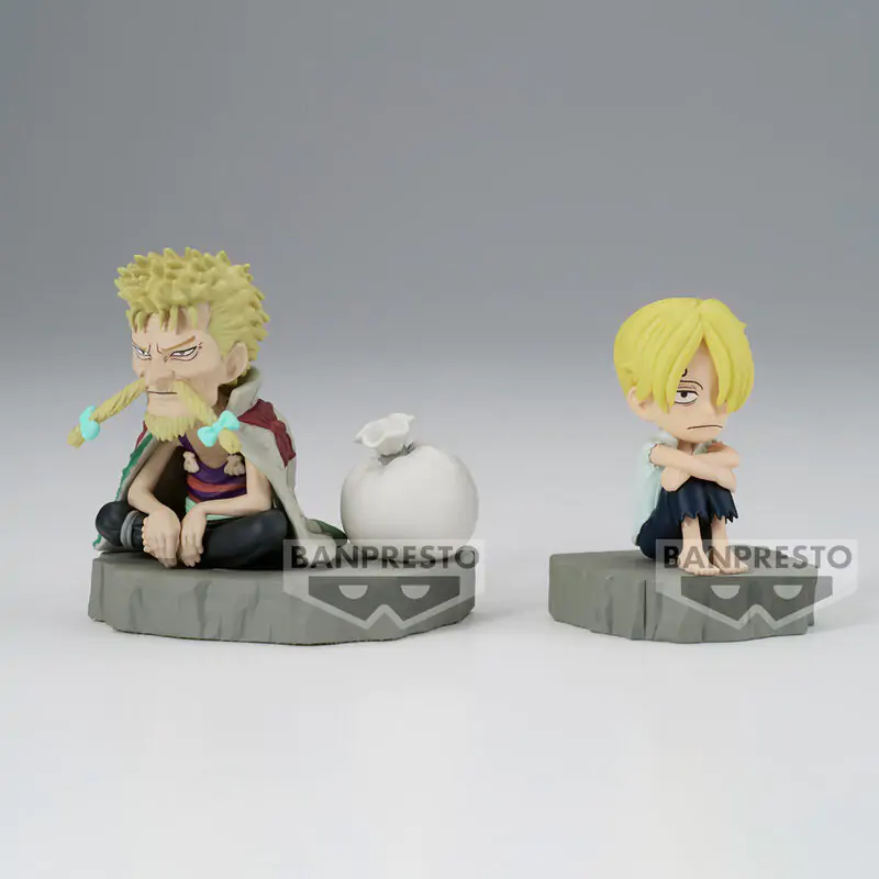 One Piece World Collectable Stories Sanji & Zeff figure 6 cm figura fotografija proizvoda