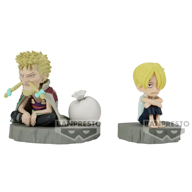 One Piece World Collectable Stories Sanji & Zeff figure 6 cm figura fotografija proizvoda