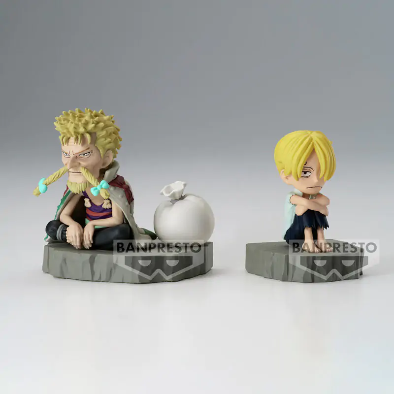 One Piece World Collectable Stories Sanji & Zeff figure 6 cm figura fotografija proizvoda