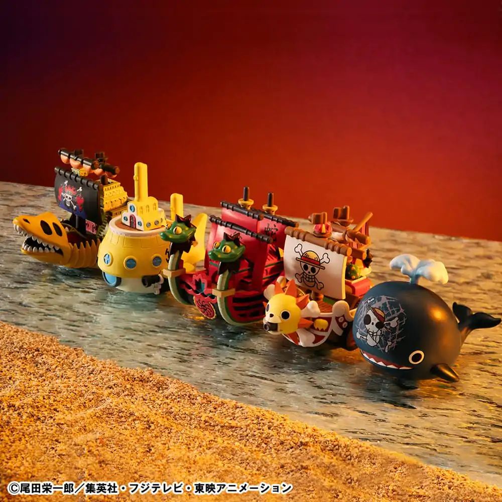 One Piece Yuracolle Series kolekcionarska figurica u pakiranju od 5 komada Grand Line Vol. 2 6 cm fotografija proizvoda