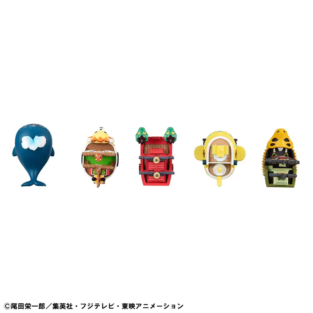 One Piece Yuracolle Series kolekcionarska figurica u pakiranju od 5 komada Grand Line Vol. 2 6 cm fotografija proizvoda