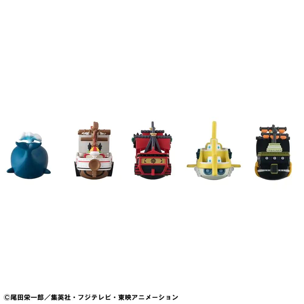 One Piece Yuracolle Series kolekcionarska figurica u pakiranju od 5 komada Grand Line Vol. 2 6 cm fotografija proizvoda
