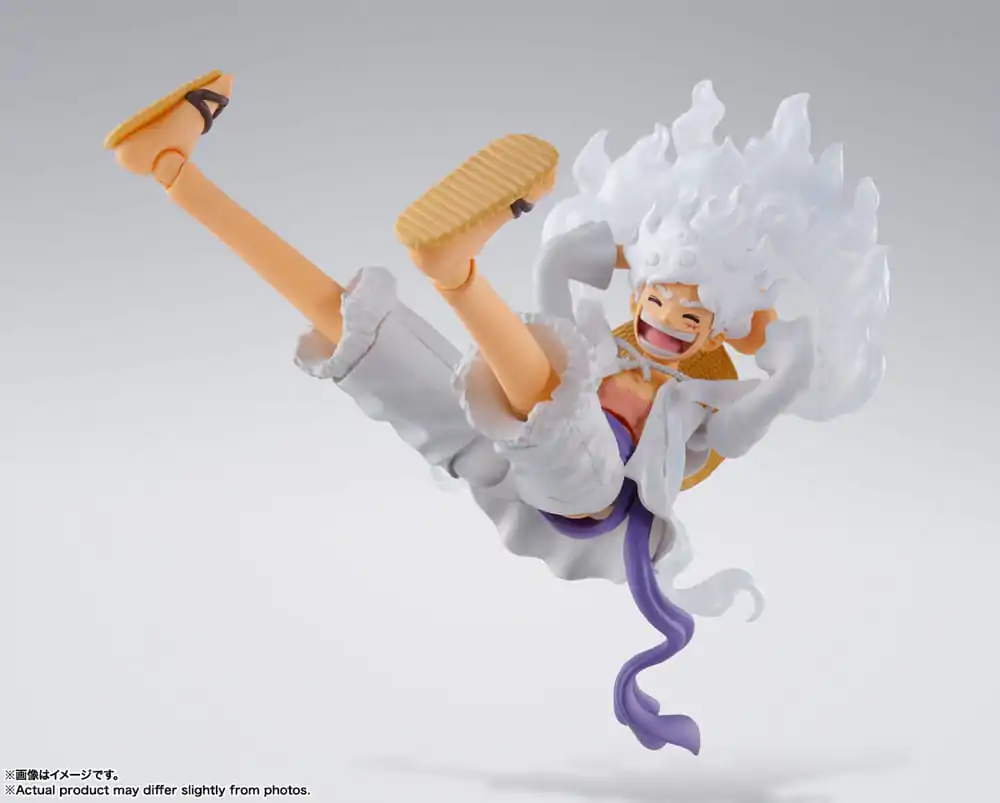 One Piece Z S.H. Figuarts akcijska figura Monkey D. Luffy Gear 5 15 cm fotografija proizvoda