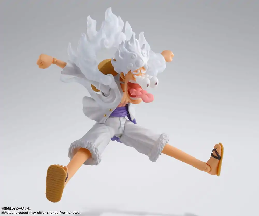 One Piece Z S.H. Figuarts akcijska figura Monkey D. Luffy Gear 5 15 cm fotografija proizvoda