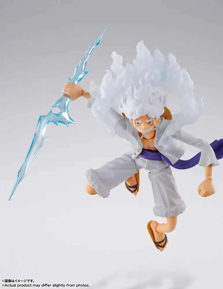 One Piece Z S.H. Figuarts akcijska figura Monkey D. Luffy Gear 5 15 cm fotografija proizvoda