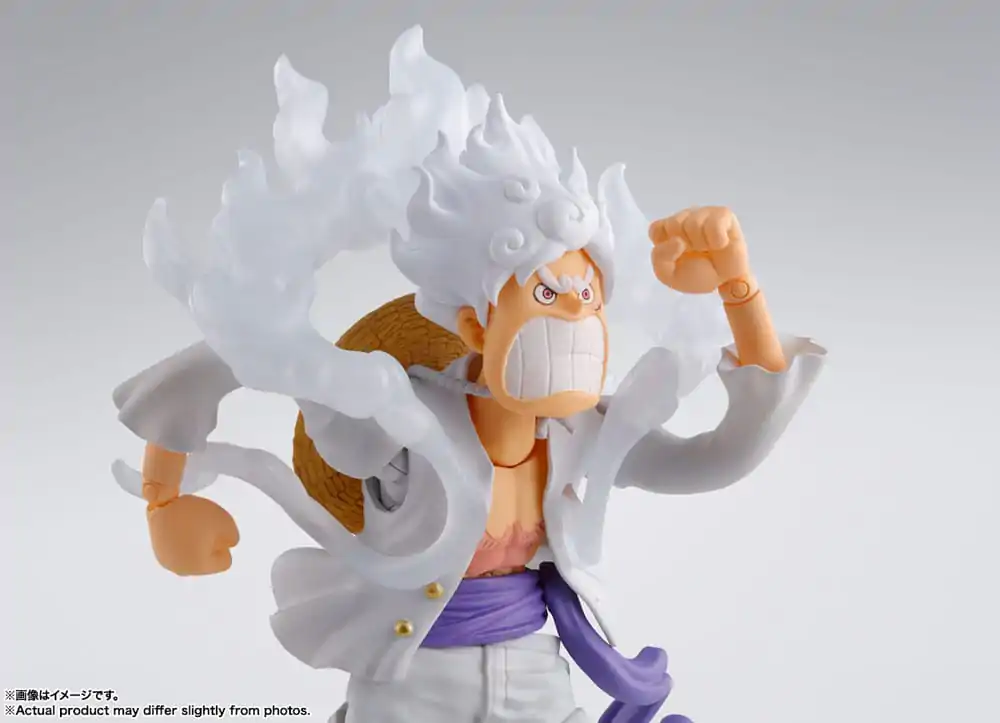 One Piece Z S.H. Figuarts akcijska figura Monkey D. Luffy Gear 5 15 cm fotografija proizvoda