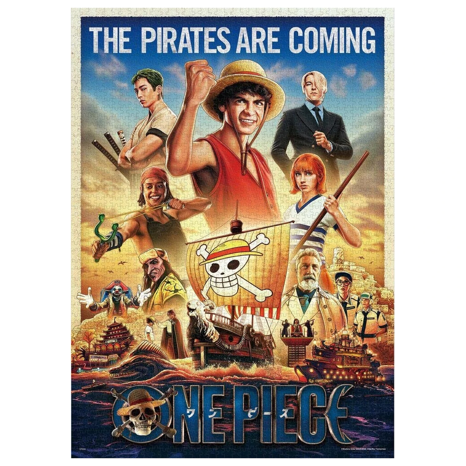 One Piece slagalica od 2000 komada The Pirates Are Coming fotografija proizvoda