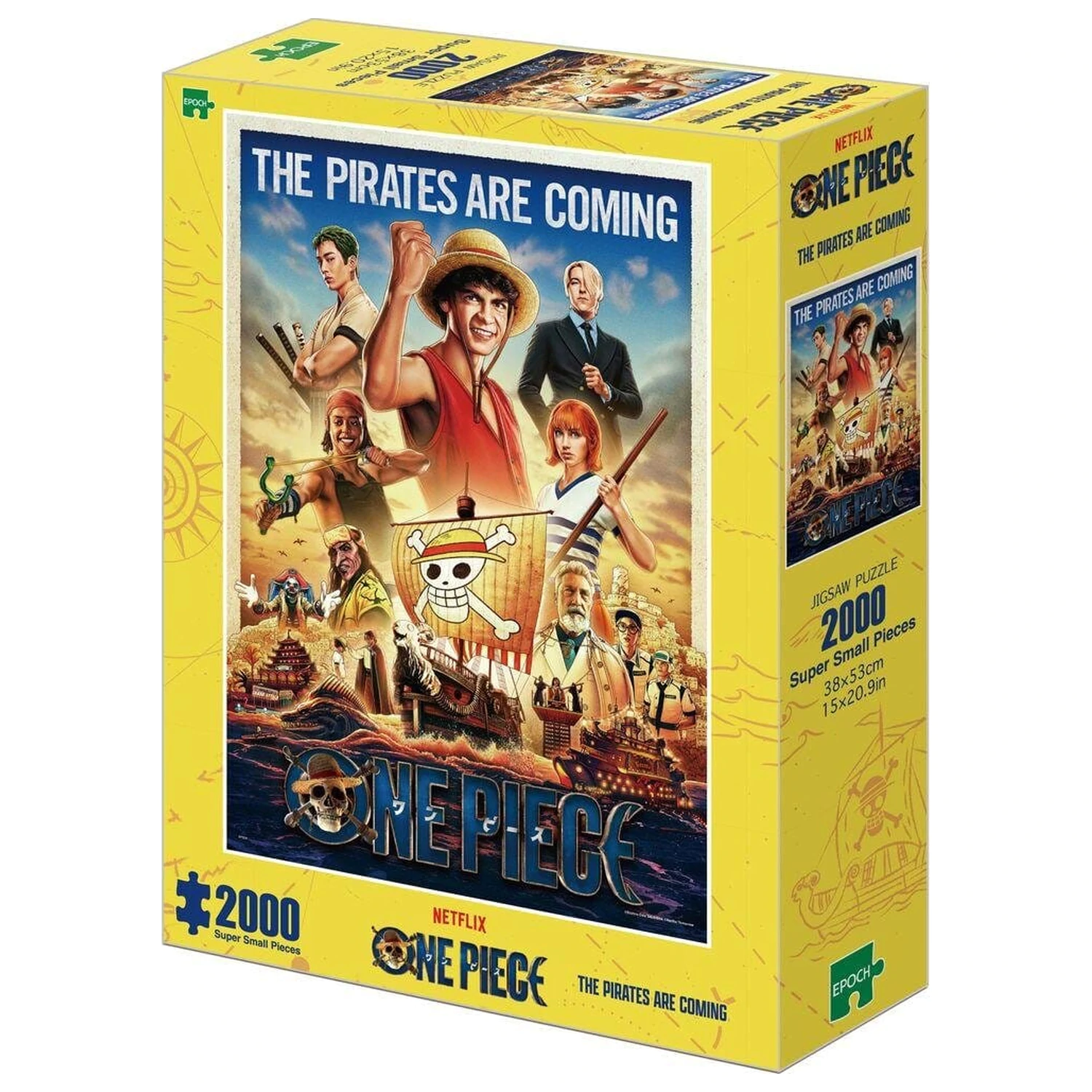 One Piece slagalica od 2000 komada The Pirates Are Coming fotografija proizvoda