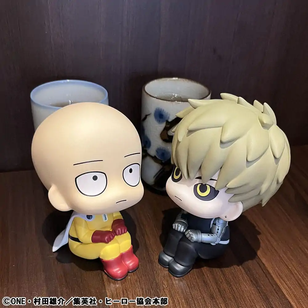 One Punch Man Look Up PVC statua Saitama i Genos 11 cm (s poklonom) fotografija proizvoda