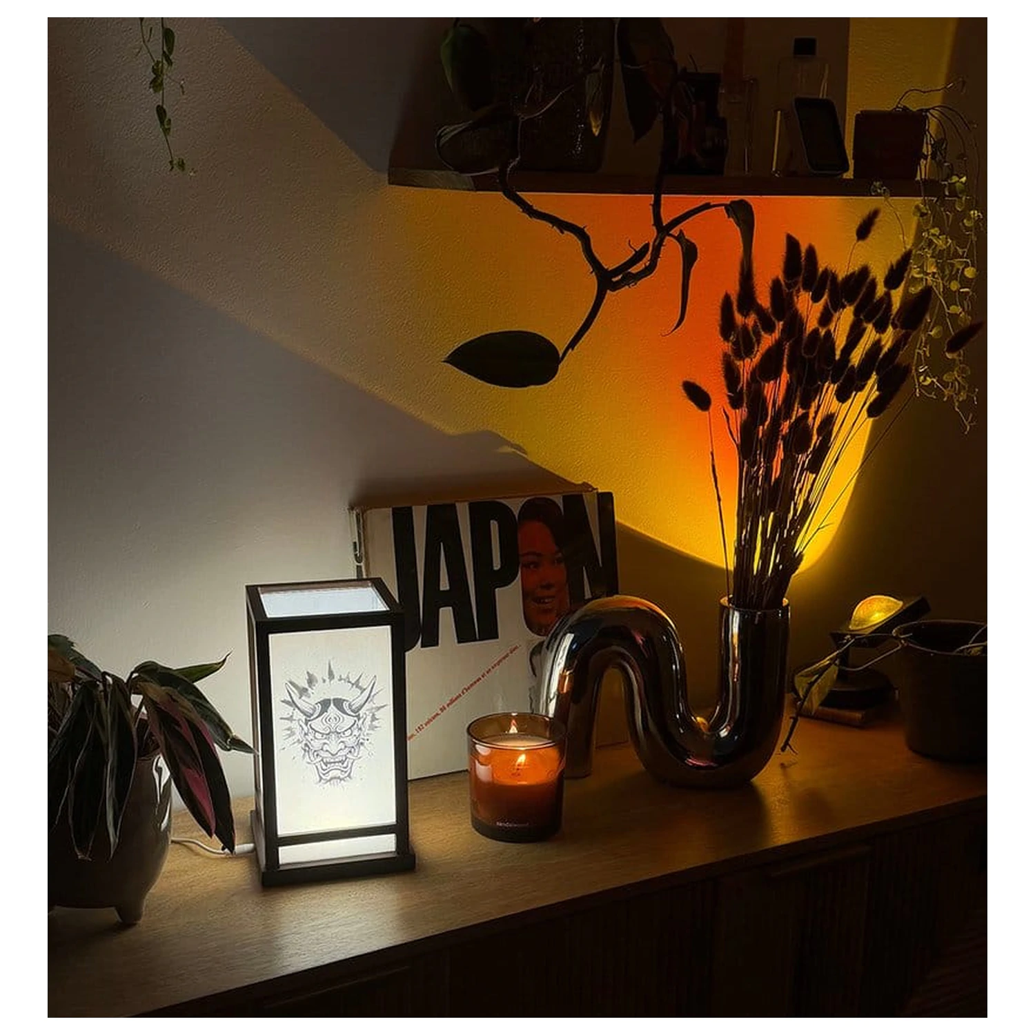 Lampion Oni 25 cm fotografija proizvoda