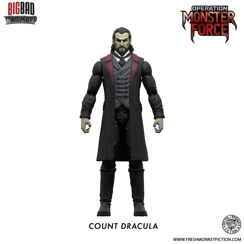 Operation: Monster Force akcijska figura 1/12 Count Dracula 15 cm fotografija proizvoda