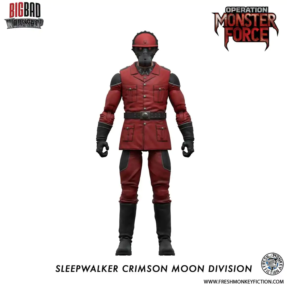 Operation: Monster Force akcijska figura 1/12 Sleepwalker Crimson Moon Division 15 cm fotografija proizvoda