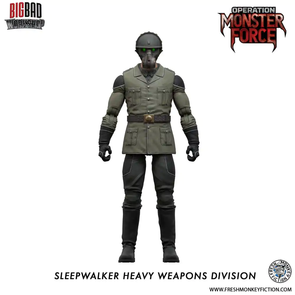 Operation: Monster Force akcijska figura 1/12 Sleepwalker Heavy Weapons Division 15 cm fotografija proizvoda