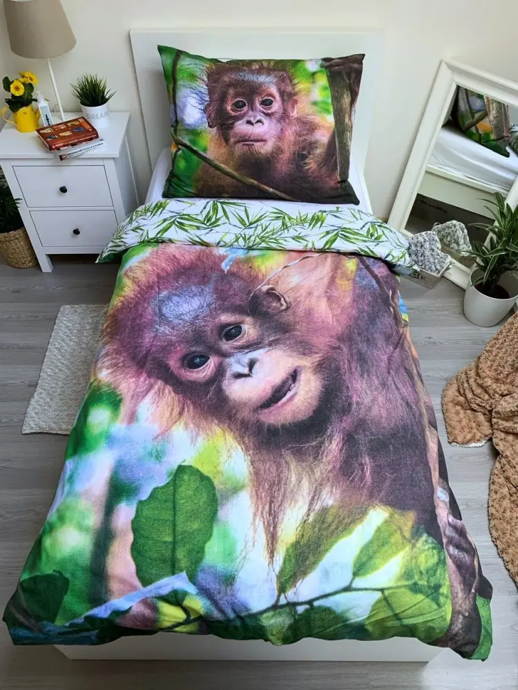 Orangutan Navlaka za poplun 140x200cm, 70x90cm fotografija proizvoda