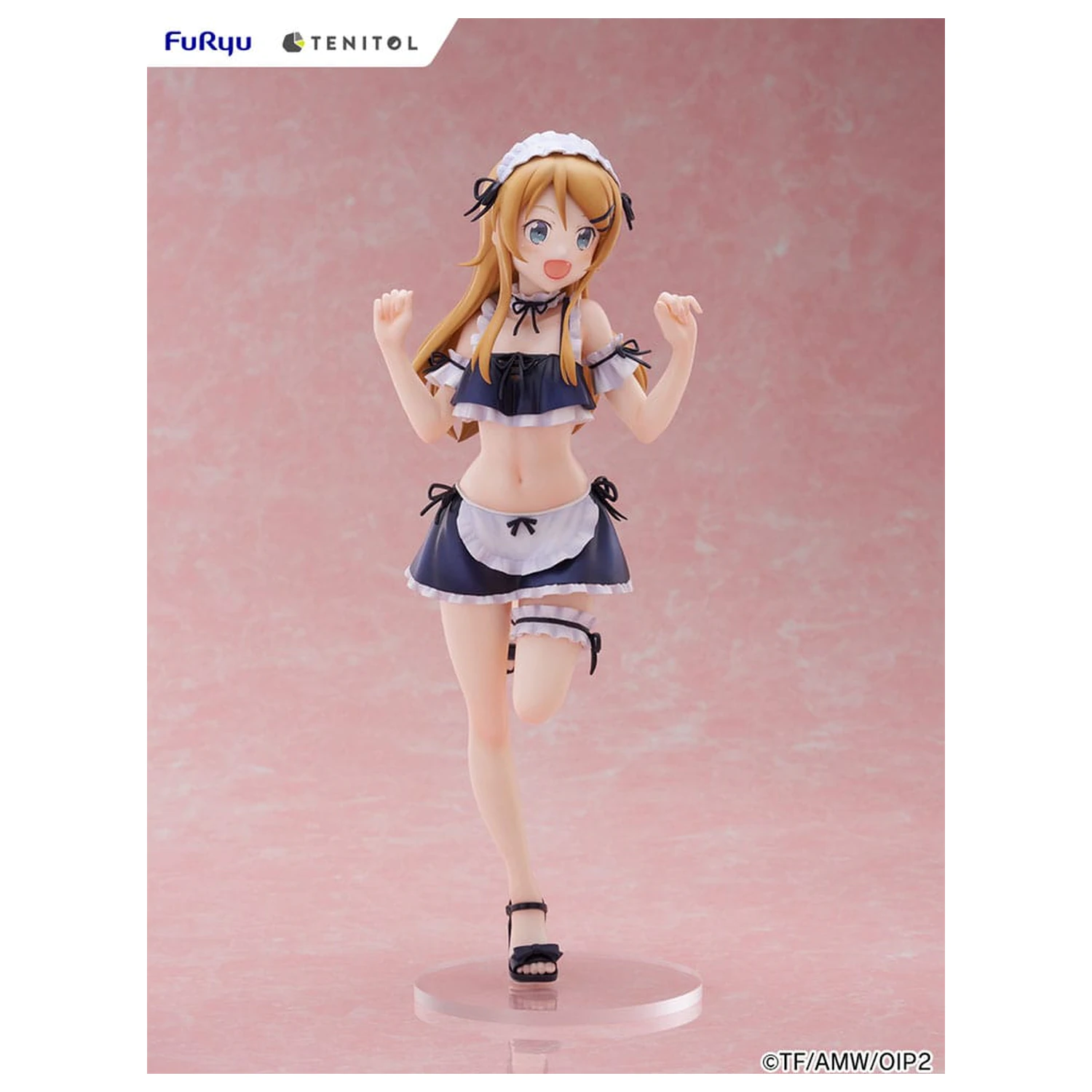 Ore no Imouto ga Konna ni Kawaii Wake ga Nai. Tenitol Tall PVC kipić Kousaka Kirino kupaći kostim sobarice Ver. 30 cm fotografija proizvoda