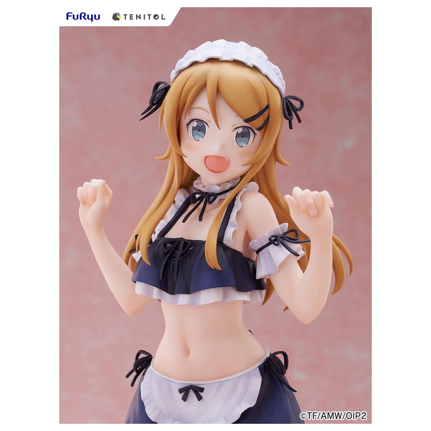 Ore no Imouto ga Konna ni Kawaii Wake ga Nai. Tenitol Tall PVC kipić Kousaka Kirino kupaći kostim sobarice Ver. 30 cm fotografija proizvoda