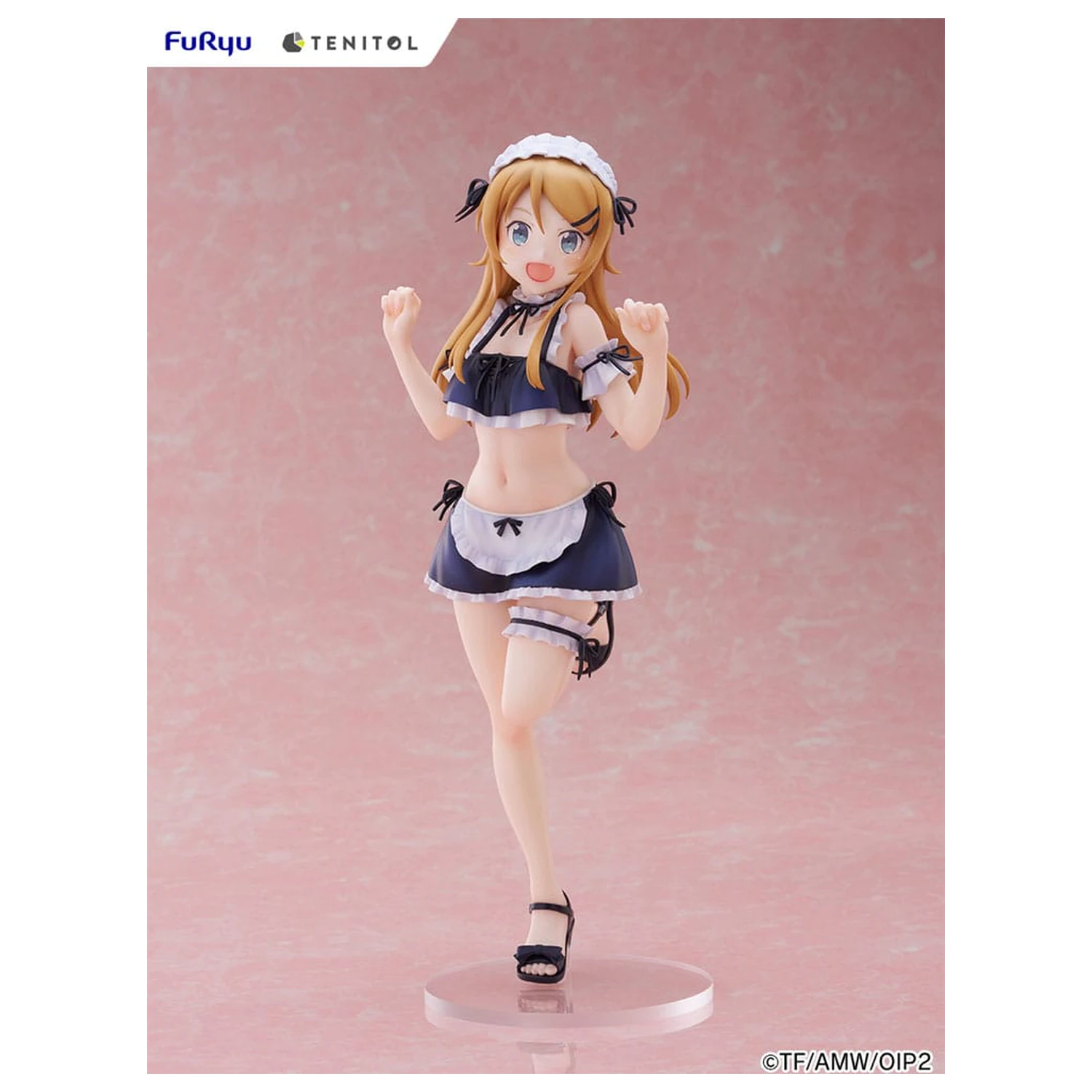 Ore no Imouto ga Konna ni Kawaii Wake ga Nai. Tenitol Tall PVC kipić Kousaka Kirino kupaći kostim sobarice Ver. 30 cm fotografija proizvoda
