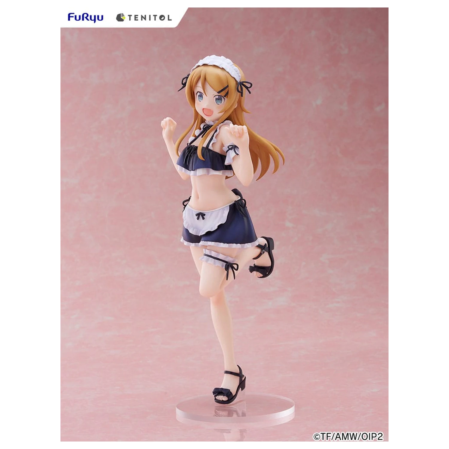 Ore no Imouto ga Konna ni Kawaii Wake ga Nai. Tenitol Tall PVC kipić Kousaka Kirino kupaći kostim sobarice Ver. 30 cm fotografija proizvoda