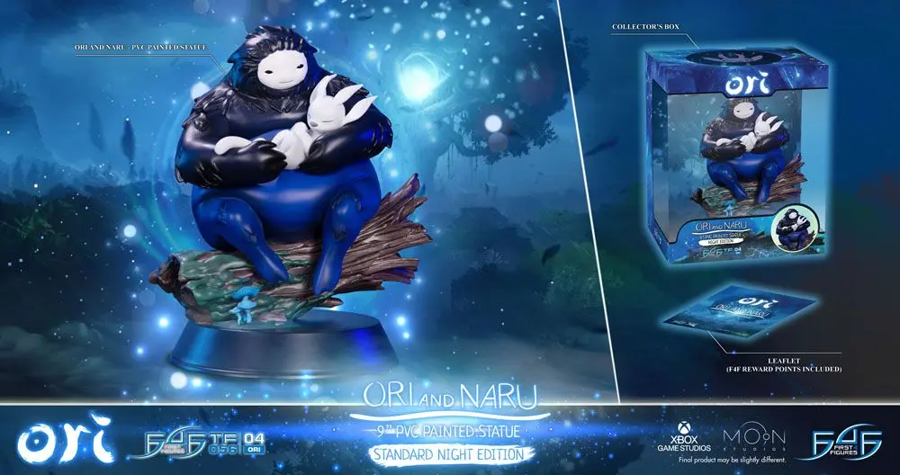 Ori and the Blind Forest PVC Kipić Ori & Naru Standard Night Edition 22 cm fotografija proizvoda