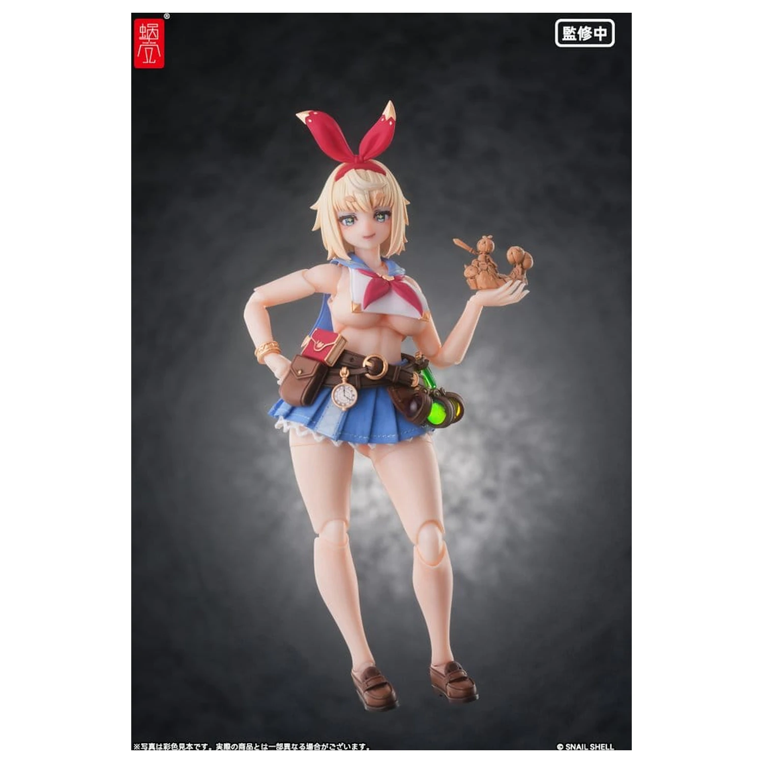 Original Character Akcijska Figura 1/12 RPGEX-06 Adventurer Snail 15 cm fotografija proizvoda