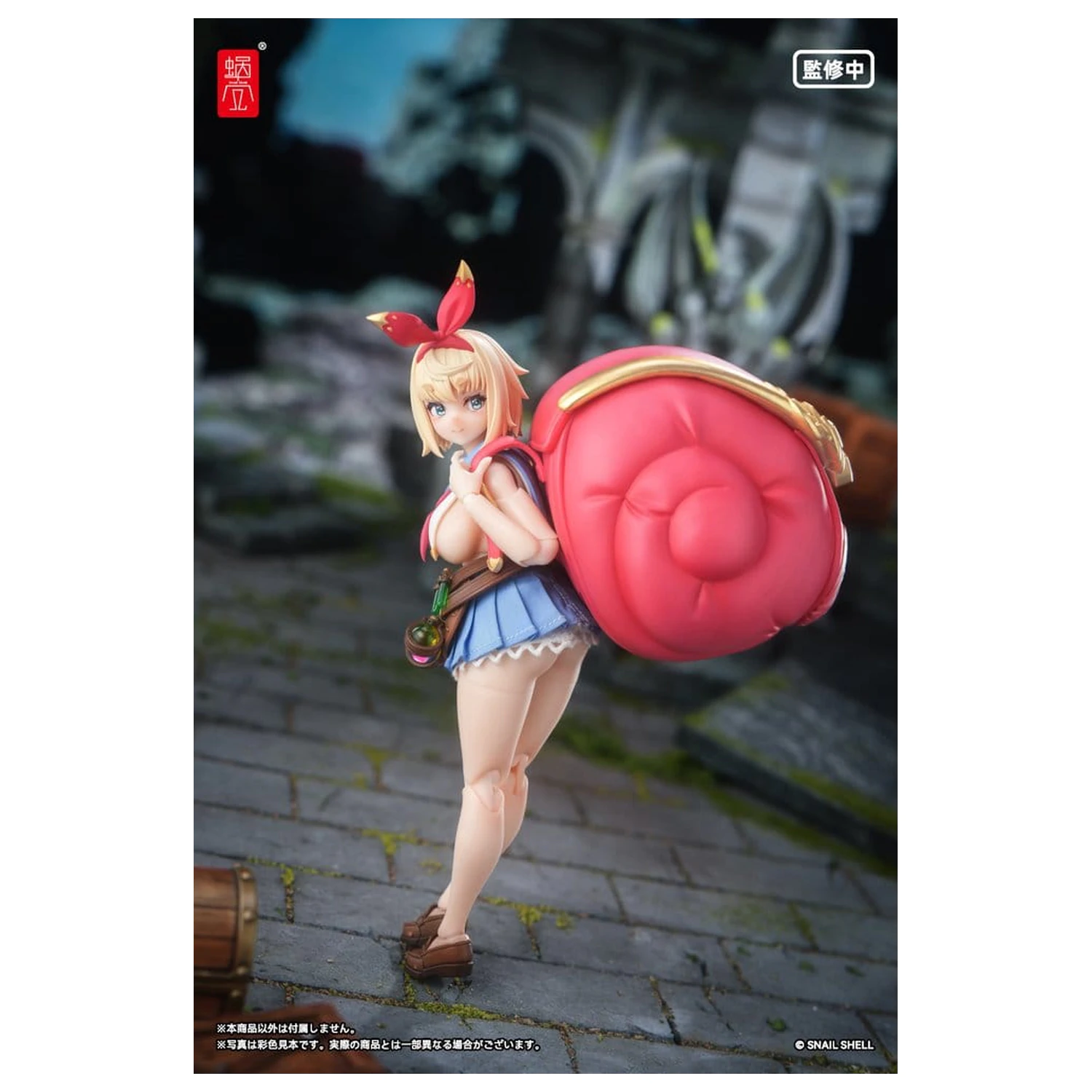 Original Character Akcijska Figura 1/12 RPGEX-06 Adventurer Snail 15 cm fotografija proizvoda