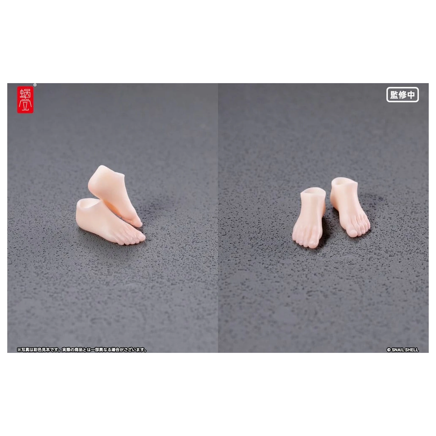 Original Character Action Figure Parts 1/12 RPGEX-06 Adventurer Puževe Noge dijelovi fotografija proizvoda