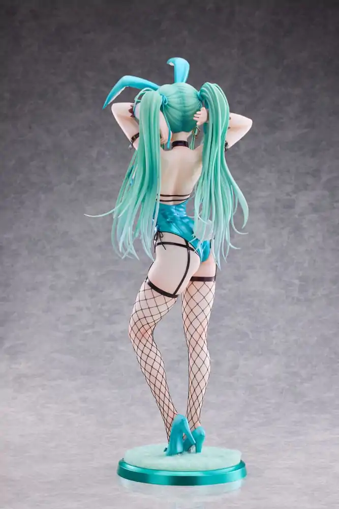 Original Character PVC Kip 1/4 Green Twin Tail Bunny-chan Fishnet Tights Ver. 43 cm fotografija proizvoda