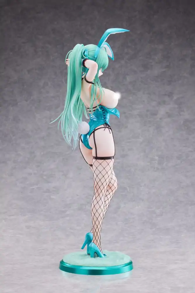 Original Character PVC Kip 1/4 Green Twin Tail Bunny-chan Fishnet Tights Ver. 43 cm fotografija proizvoda