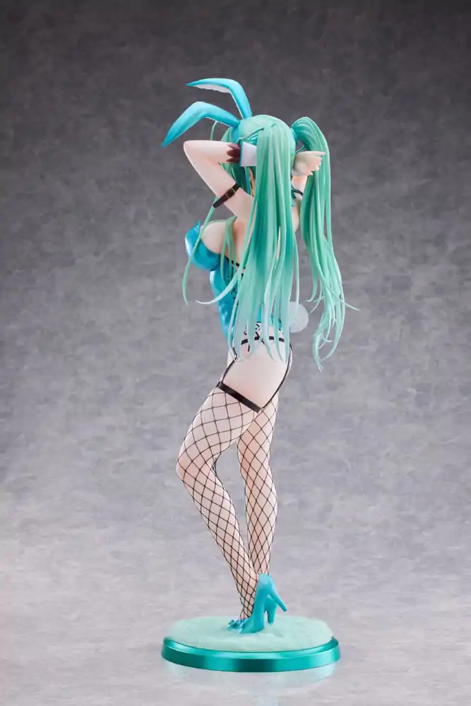 Original Character PVC Kip 1/4 Green Twin Tail Bunny-chan Fishnet Tights Ver. 43 cm fotografija proizvoda