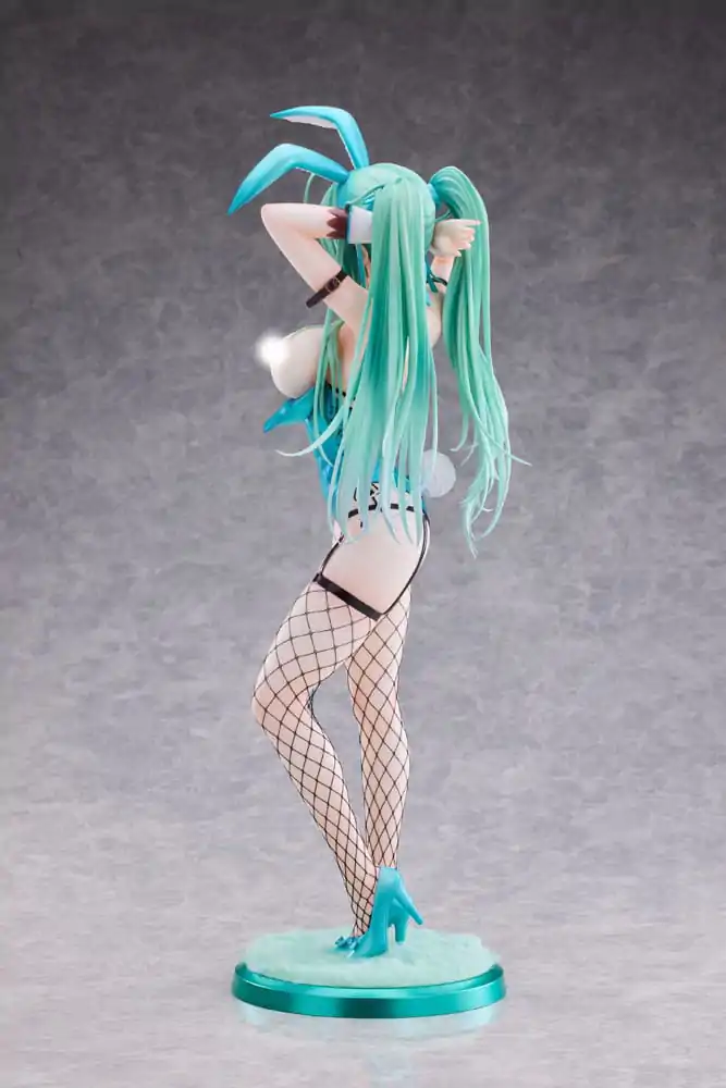 Original Character PVC Kip 1/4 Green Twin Tail Bunny-chan Fishnet Tights Ver. 43 cm fotografija proizvoda